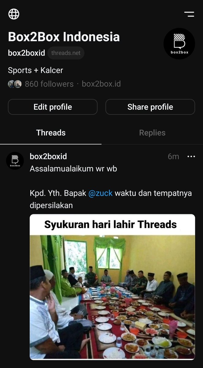 Box2boxID's tweet photo. Ada #Box2BoxID di Threads coy 👇

https://t.co/FqlDahMu2f https://t.co/K1nPER7FHJ