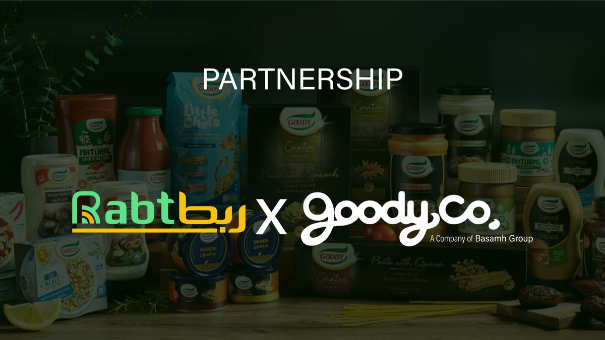 Rabt_digital's tweet photo. يسعدنا أن نعلن عن شراكتنا مع شركة goodyco
نحن فخورون للغاية بالمساهمة في رحلة التحول الرقمي لهذه الشركة الرائدة في مجال الأغذية من خلال تزويدهم بحلولنا الرقمية التي تغير قواعد التواصل بشكل أفضل.
انضم إلينا ووكب التحول الرقمي https://t.co/IzvhIOI2Bz