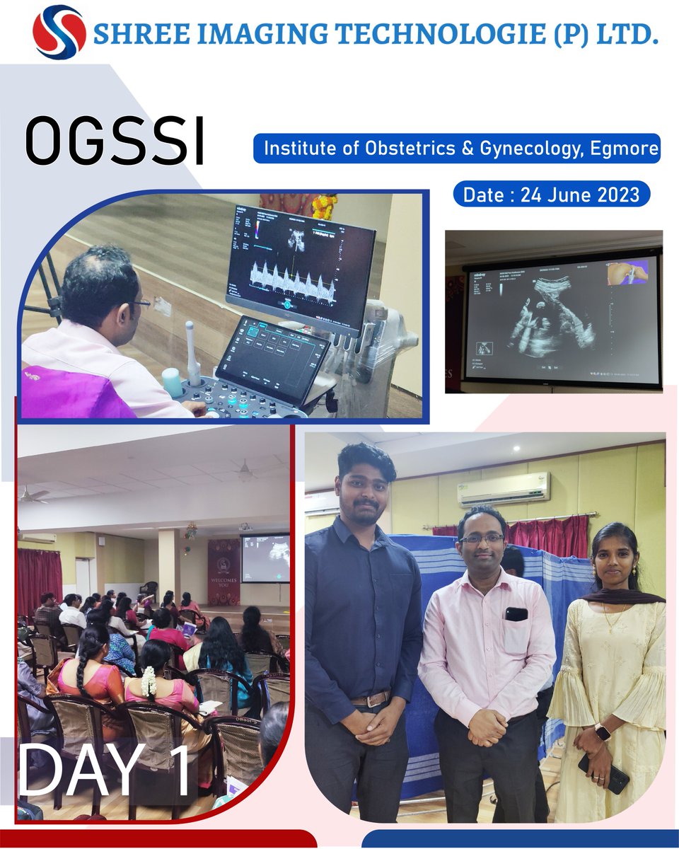 shreeimaging_'s tweet photo. ⚕️OGSSI Workshop Day 1

Date: 24 June 2023

Location: Institute of Obstetrics &amp; Gynecology, Egmore

⚕️OGSSI Conference Day 2

Date: 25 June 2023

Location: Hildon, Ekkatuthangal https://t.co/HOX3nOmVl3