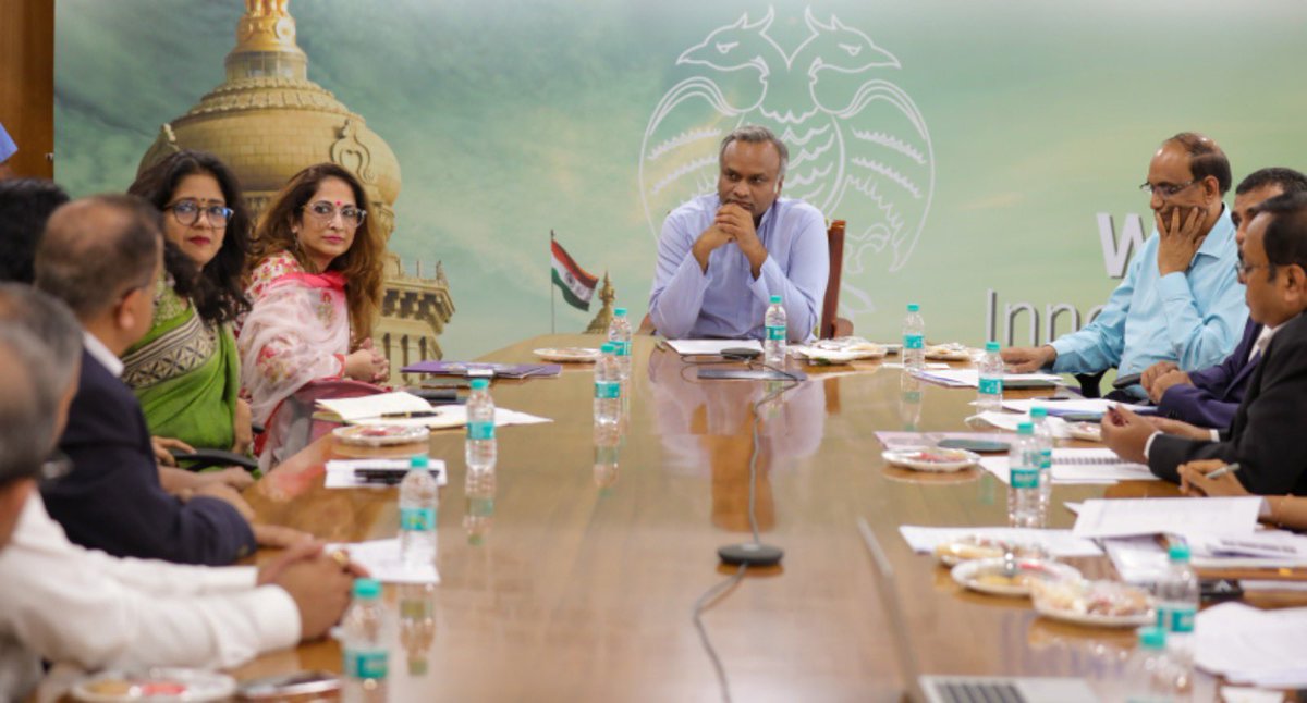 The American Chamber of Commerce &amp; the Government of Karnataka will join hands to foster greater collaboration in talent acceleration and drive innovation beyond Bengaluru. This partnership aims to strengthen &amp; empower businesses &amp; startups in Karnataka. Together, we're creating