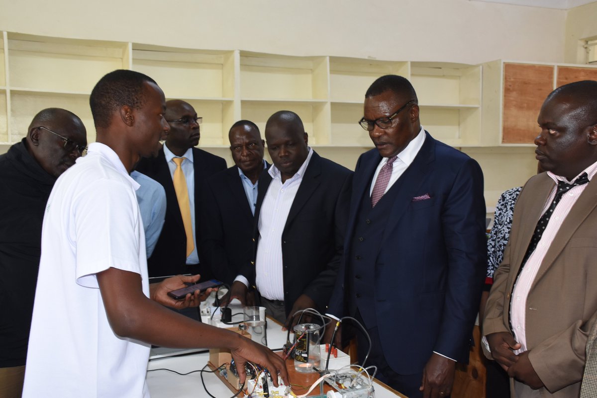 ICT Cabinet Secretary, Eliud Owalo visits to launch an ultra-modern Digital Laboratory.