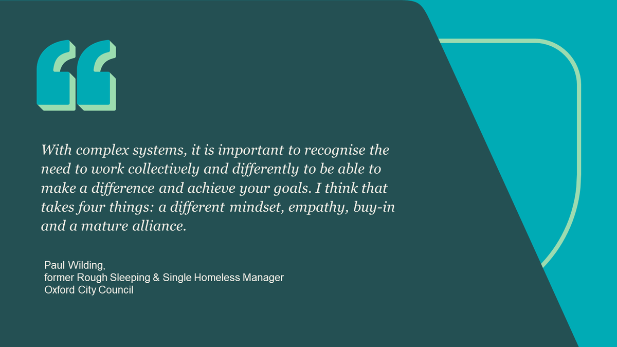 IVAR_UK's tweet photo. Are you working collaboratively across public and voluntary sectors to tackle complex issues?
In this new briefing, we follow the steps for Oxfordshire's Homelessness and Rough Sleeping Strategy to share learning & reflections for others on this journey: https://t.co/46W4lpV35S https://t.co/jOHMdvRxh4