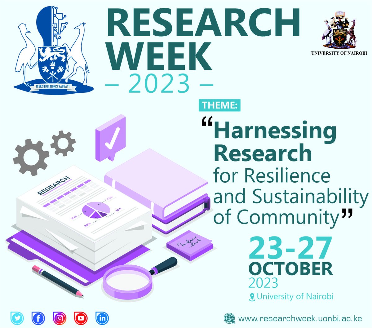 UoNDVCRIE's tweet photo. Preparations underway for the 2023 University of Nairobi  Research Week. Keep it here for details on how to participate.#research
#UoNResearchWeek2023 #WeAreUoN https://t.co/Vgg0sJVvpG