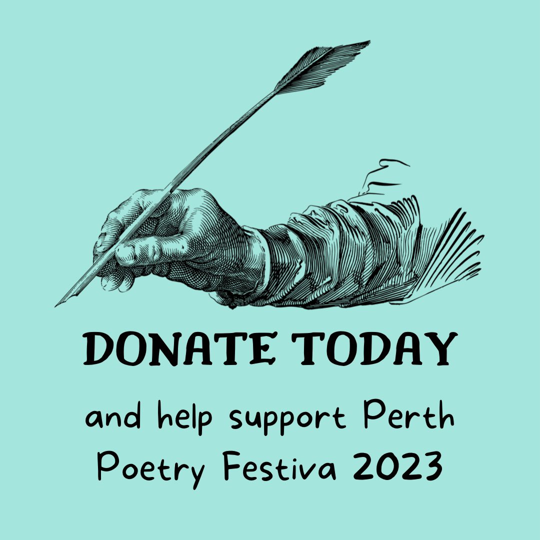 wapoets's tweet photo. If you have the capacity to make a small donation and support Perth Poetry Festival 2023, we’d be so deeply grateful

https://t.co/Qa7Y2eSGVQ https://t.co/yBxqrmGj2i