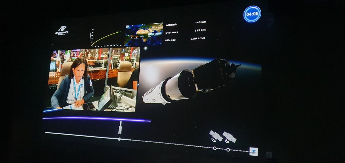 Clap de fin pour les participants du challenge <a href="/ClubGalaxie/">Club GALAXIE</a>: soirée privée #Airbus: lancement d' #Ariane5 !Encore une opportunité pour nos élèves d'echanger avec les acteurs du spatial, au cœur du tissu entrepreneurial local  <a href="/MostafaFourar/">Mostafa Fourar</a> <a href="/leclercarno/">Arnaud Leclerc</a> <a href="/HerveAmeziane/">Améziane Hervé</a> <a href="/CirgueE/">CIRGUE Elodie</a>