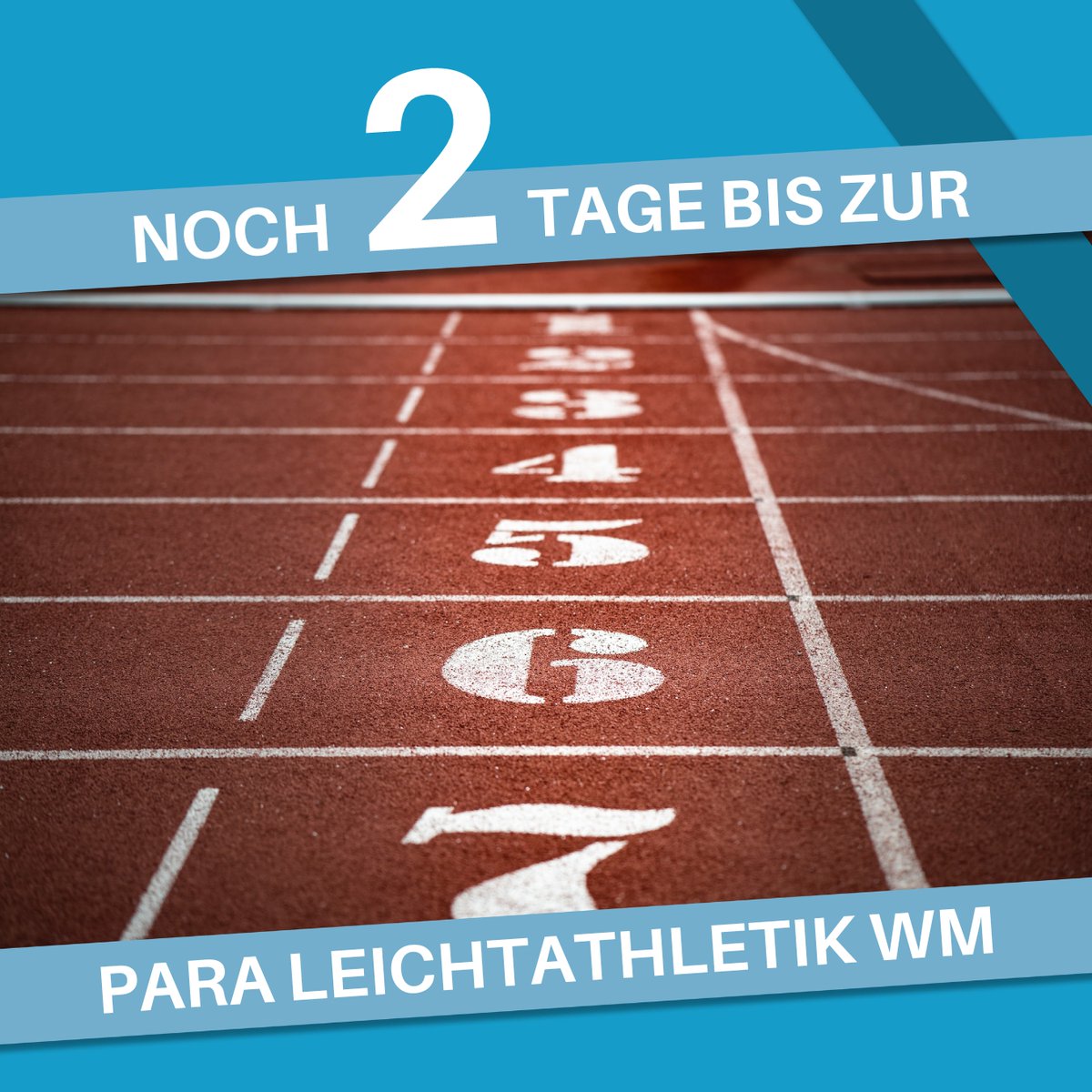 Vom 08.-17.07. finden die #ParaLeichtathletik Weltmeisterschaften in Paris statt. 10 Tage voller spannender Wettkämpfe zwischen 1.700 Athletinnen &amp; Athleten aus 120 Nationen. Für das deutsche Team bedeutet es vor allem die Möglichkeit, viele Slots für #Paris2024 zu erkämpfen! 🙌
