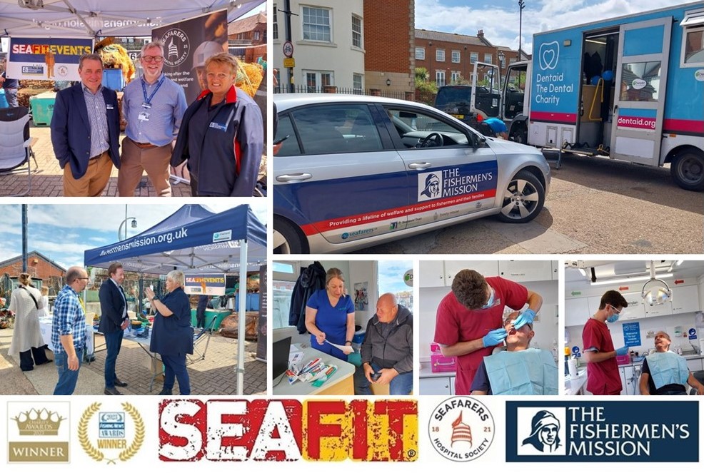 FishMishSeaFit's tweet photo. Thank you to all of you who came to the Portsmouth SeaFit event yesterday. 1 fisherman not seen a dentist in 21yrs

@thefishmish @seahospital @PortsmouthPort @dentaid_charity @portsmouthtoday @HCPortsmouth @ChrisAttwellLD @idholder https://t.co/FvOrcLFJjB