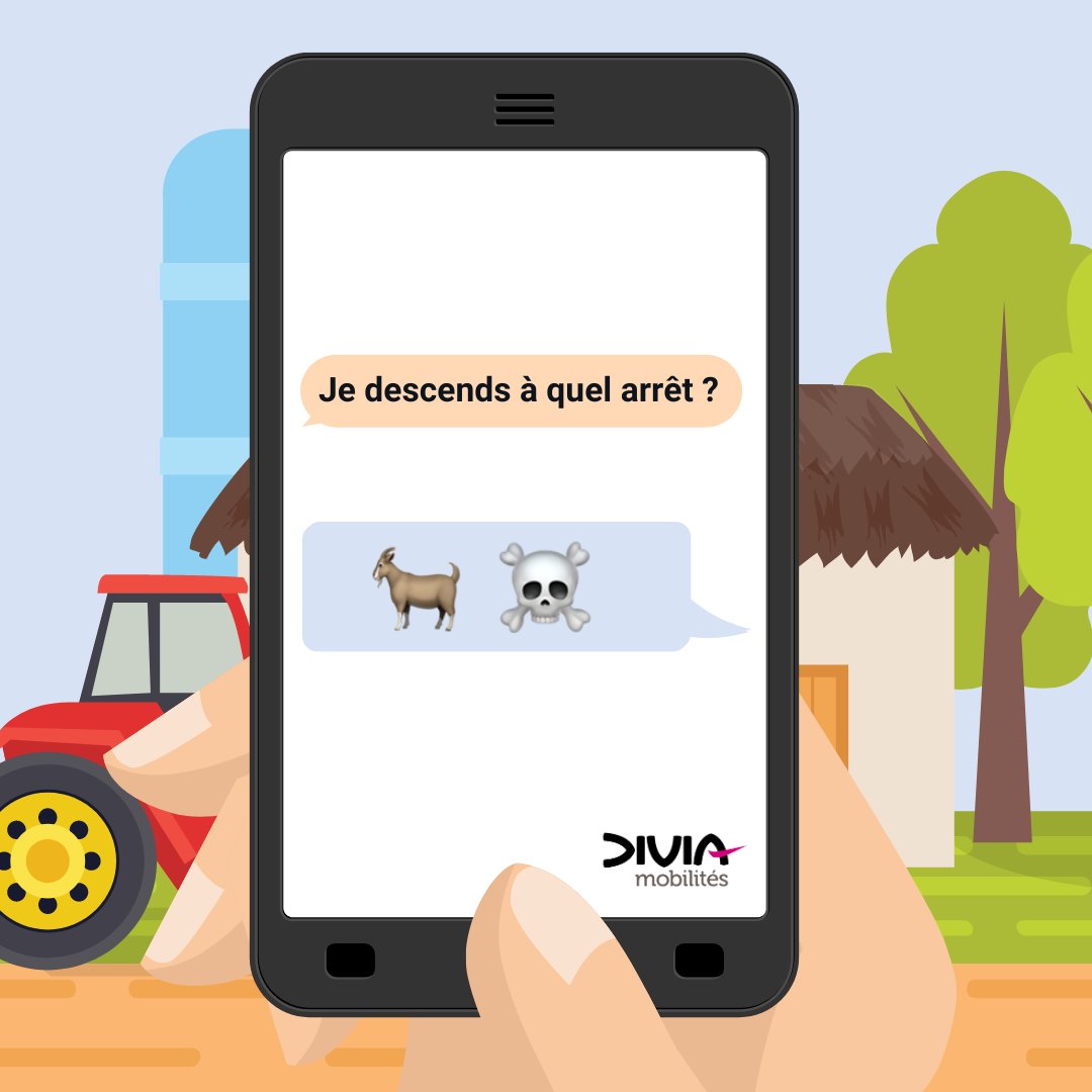 DiviaMobilites's tweet photo. 🧩2e édition de notre nouveau "Jeu des arrêts" version Emojis😄
🔎Devinez le nom d'un arrêt de bus/tram ainsi que sa ligne grâce aux émojis et à l'arrière-plan
Utilisez le plan du réseau pour vous aider😉: https://t.co/VBYrNzdCyC
Prêts à relever le défi ?💪
#jeu #divia #été https://t.co/9oMMCqZN9Q