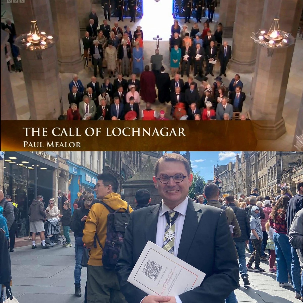 “The combination of a new orchestra and the Fanfare Trumpeters of the RAF plus the cathedral organ, produced a soaring debut for a processional piece called The Call of Lochnagar… Expect to hear that at future royal events.” Robert Hardman (Royal Commentator, The Daily Mail)
