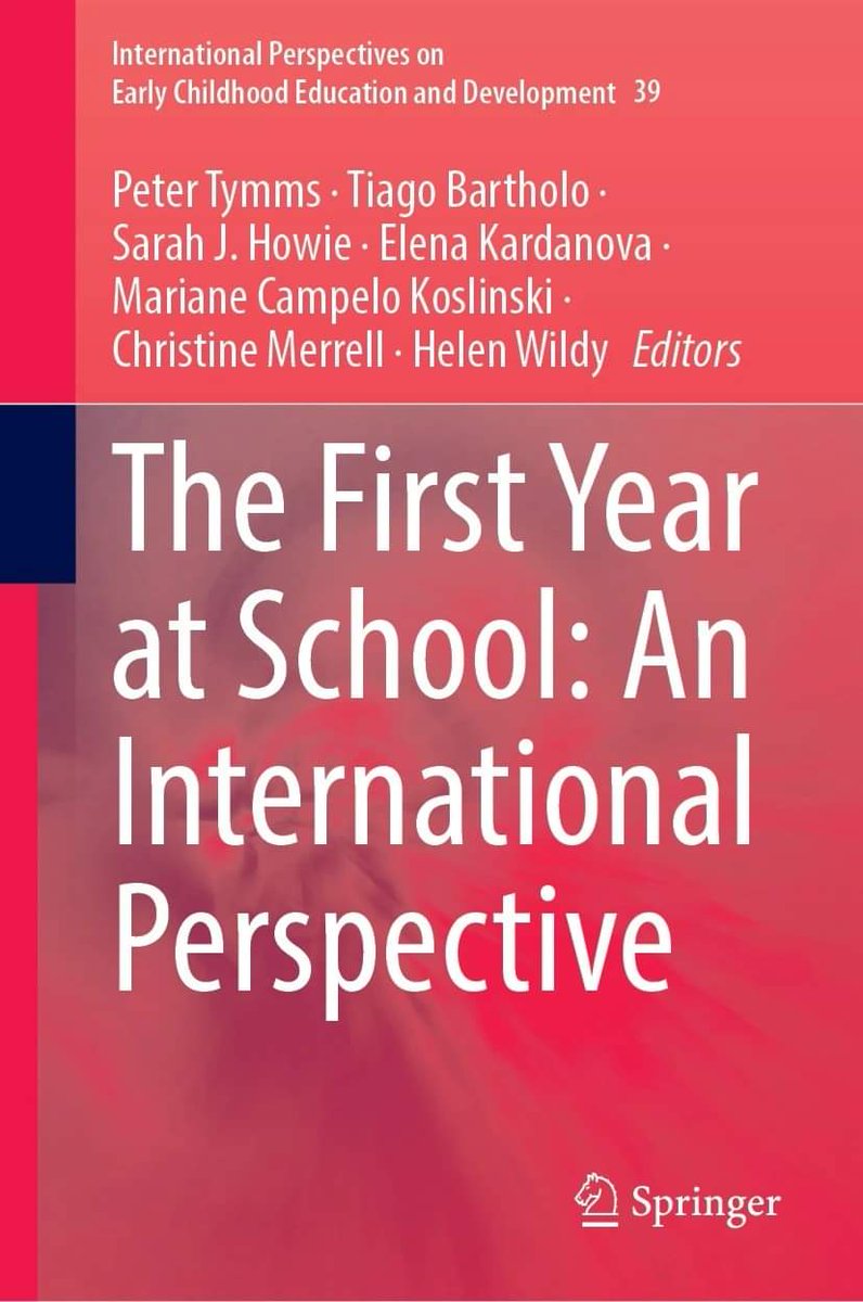 Just published: The First Year at School: An International Perspective | SpringerLink