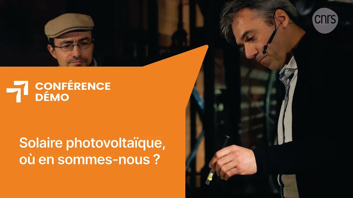 [REPLAY ⏯] Le solaire est source d’une énergie abondante et maîtrisée mais où en est l'état de la recherche sur l'énergie solaire ? Retrouvez des éléments de réponse dans cette conférence-démo des #ÉchappéesInattendues. 🌞

👉 youtu.be/k-MMNrz-6HQ