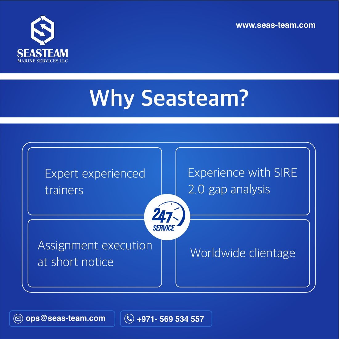 seasteam_info's tweet photo. Call us on +971 56 953 4557
or email on ops@seas-team.com
#SIRE2.0 #maritimeinspections #VesselReadiness #seasteam #maritimeservices https://t.co/Hr789E3EHo