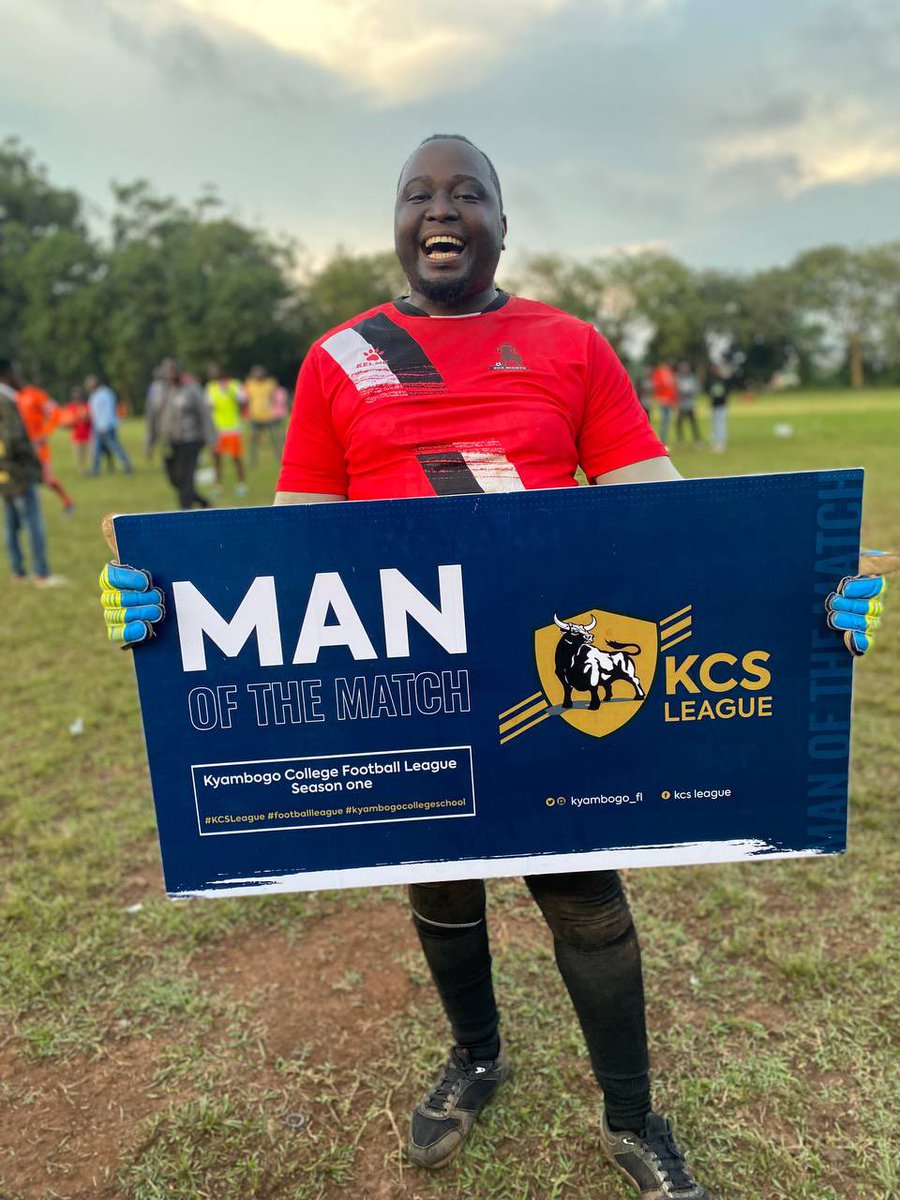 Kyacosh_league's tweet photo. HIGHLIGHTS 

Ssalongo Tassi with the vibe 🙌🏾👏🏾

A goalie we stan! 🫶🏾 https://t.co/YFn4eyeVY1
