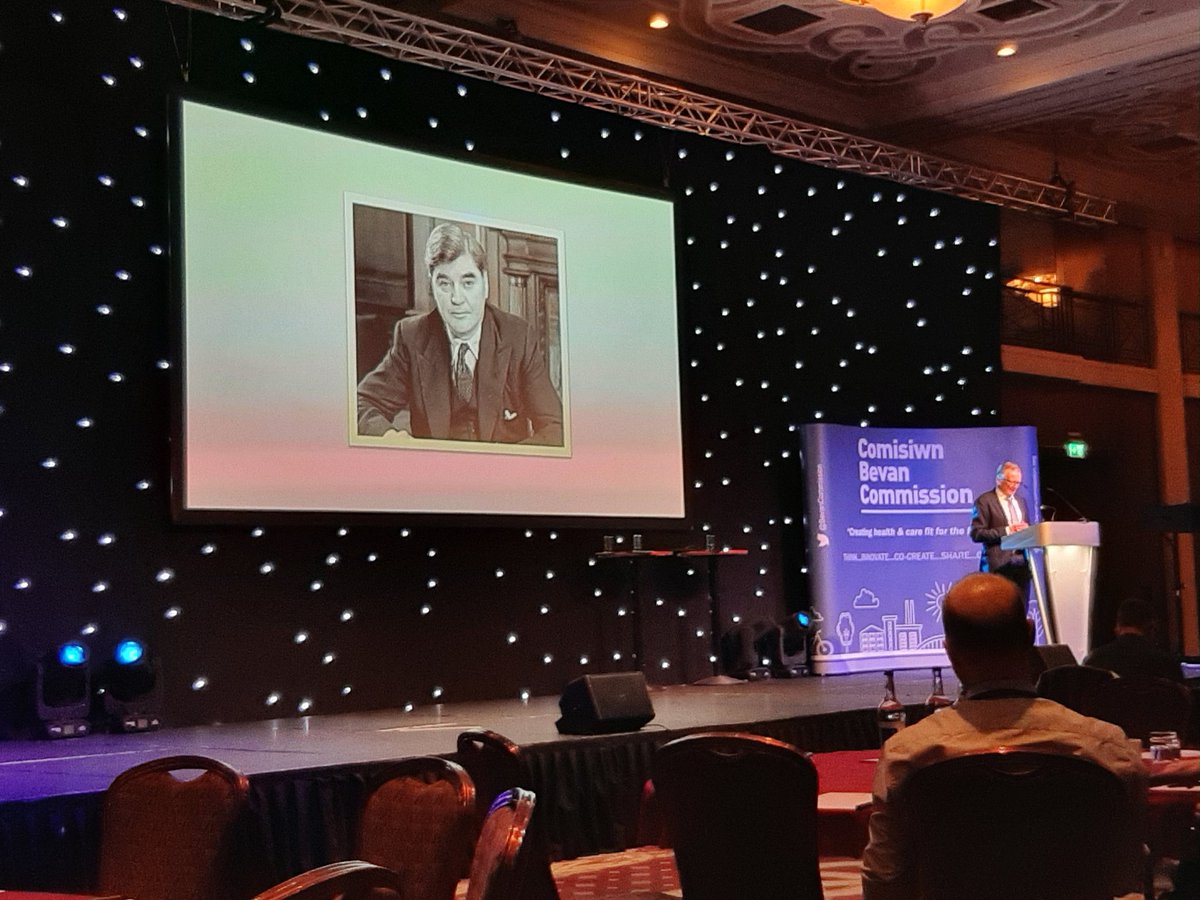 Sir Frank Atherton kicking off day 2 of a fantastic Bevan Commission conference. Very much looking forward to another packed day of inspirational speakers  #TippingPointConference <a href="/BevanCommission/">Bevan Commission</a> @TomHowson7