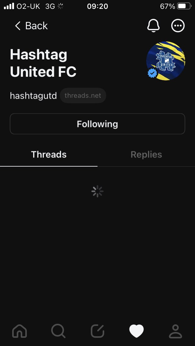 Here we are ladies and gentlemen’s we are on Threads come and follow <a href="/hashtagutd/">Hashtag United</a> and <a href="/hashtagutdwomen/">Hashtag United FC Women</a> on this platform