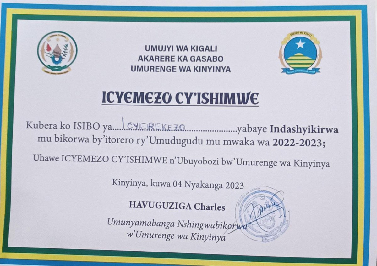 Isibo Icyerekezo tweet media