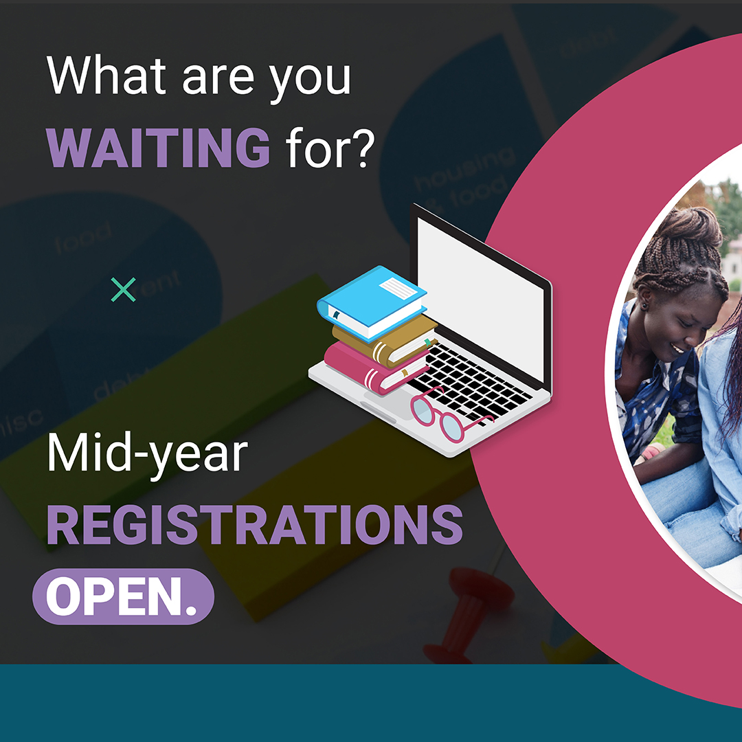 CA_Connect's tweet image. ⚠️ BCom Accounting mid-year registrations are bit.ly/3Im1sJa open! 🚀 Enrol today and accelerate your career in Accounting. 

🎓 Embrace the power of knowledge. 🎓
✨ Elevate your professional profile. ✨
👩🏿‍🎓 Excel in a competitive job market. 👩🏾‍🎓

 #StudyOnline