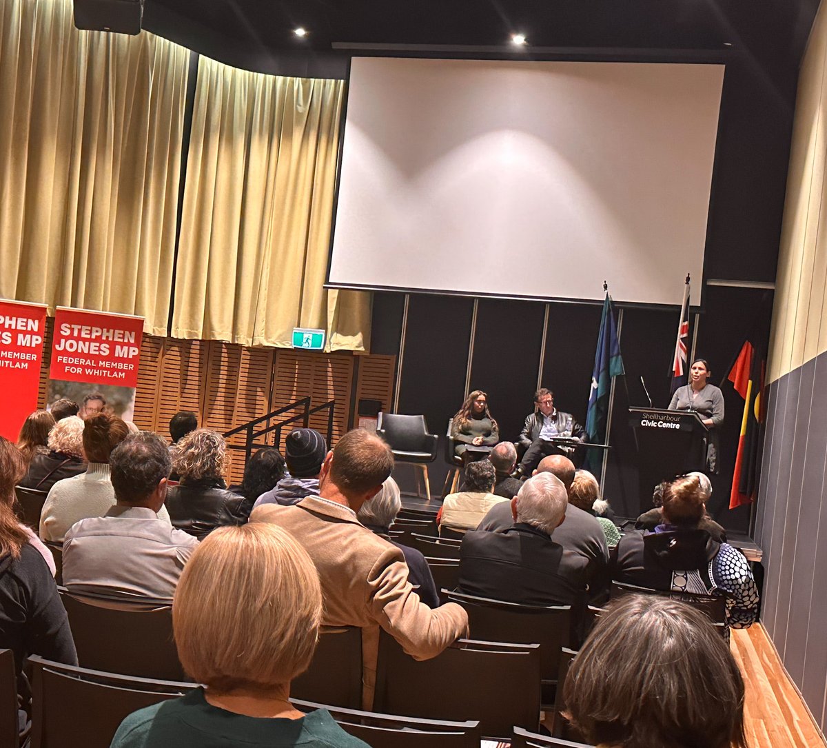 kelfuller's tweet image. #Shellharbour community #voice forum hearing from Dr ⁦@SummerMayFinlay⁩