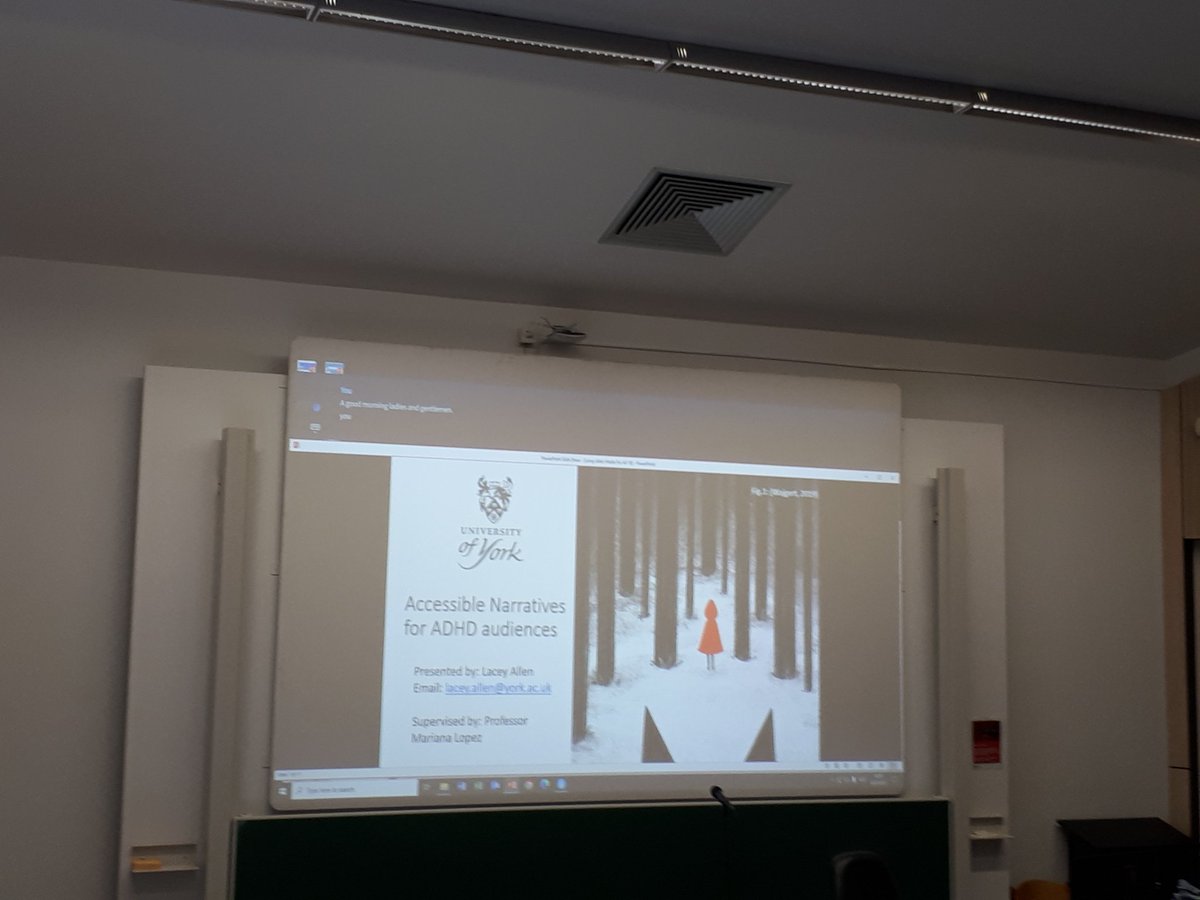 Mariana_J_Lopez's tweet photo. Next on in #M4All10 @LaceyAllen23 on 'Accessible Narratives for ADHD Audiences https://t.co/ga4fhDx9SZ