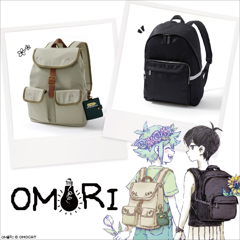 SuperGroupiesUS's tweet photo. Our first collaboration collection with OMORI is available now 💡

Official 4-item lineup inspired by:  
- OMORI
- BASIL

Each item comes with an illustration postcard exclusive to this collection!

Limited pre-orders open 'til Jul. 17 @ 8PM Pacific.