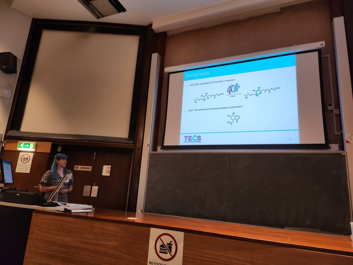 TECS and Bristol ChemSynth CDTs (@bcs_cdt) on Twitter photo And we begin day two of the #TECS CDT conference with our 2020 cohort presentations. We welcome first <a href="/harcourt_josie/">Josie Harcourt</a> of the <a href="/Willis_Group/">Willis Research Group</a> discussing her biosynthesis project! And we begin day two of the #TECS CDT conference with our 2020 cohort presentations. We welcome first <a href="/harcourt_josie/">Josie Harcourt</a> of the <a href="/Willis_Group/">Willis Research Group</a> discussing her biosynthesis project!