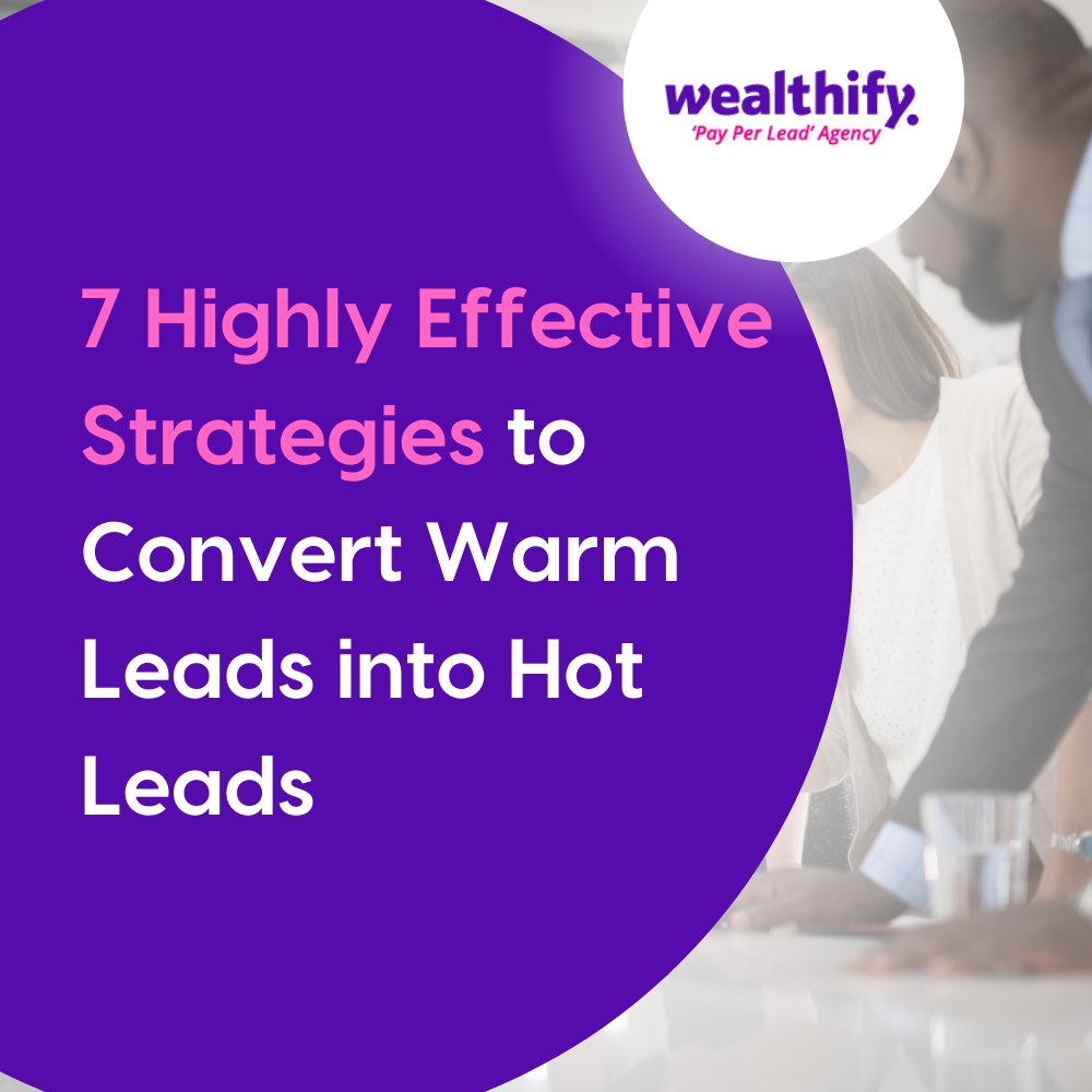 WealthifyAU's tweet photo. Are you missing some potential clients? 🤑 Read our 7 Highly Effective Strategies to Convert Warm Leads into Hot Leads. Click here: https://t.co/OtqC9ebKET https://t.co/8M1PZf8r11