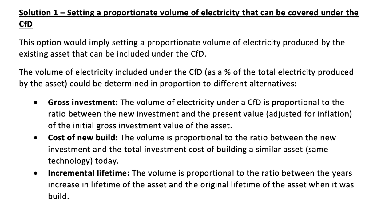 AnnaHbrt's tweet image. ⚡️Electricity Market Design ⚡️
In a document sent to the 27 experts on « energy » ahead of their meeting of today,  🇪🇸 presidency tries to find a compromise on CfD and Capacity Mechanism. Severals options are listed.
1/5