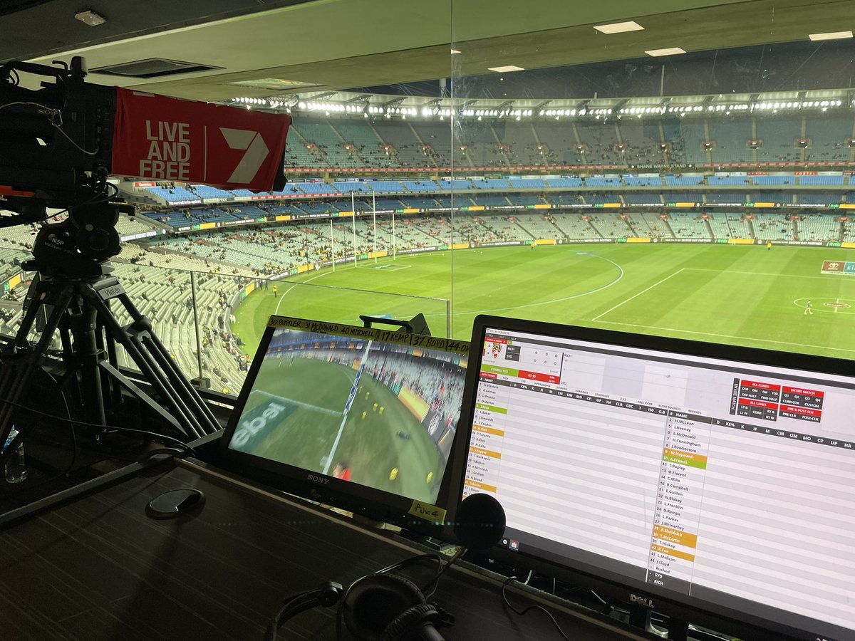 Thurs night footy in what could be Buddy’s @MCG farewell. Live on @7AFL #AFLTigerSwans