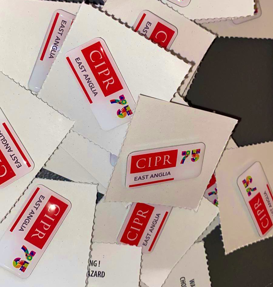 We are really looking forward to seeing lots of you at our first in person conference today since 2019. For those attending look out for your very exclusive #CIPR75 badge in your delegate pack and wear it with pride. #CIPREAConf23 🫶🏻