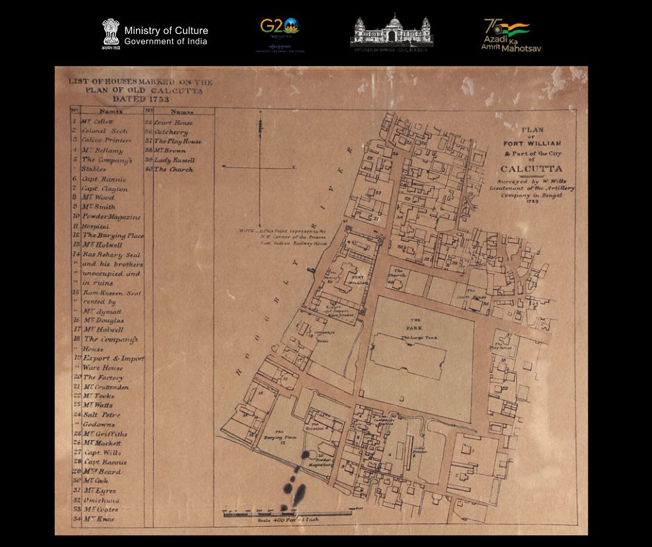 Museum from Home -

Title: Plan of Fort William, Calcutta, 1753

Copy of a plan surveyed in 1753 by William Willis. The original plan is on the scale of 100 feet = 1 inch. The plan shows a projected new fortification by Col. Scott.

#VMH #VictoriaMemorialHall  #museumfromhome