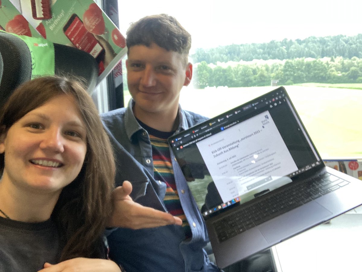 Florian Scheible (@__flosch__) on Twitter photo Auf zur Kick-off Veranstaltung des <a href="/eurotours_eu/">Eurotours EU</a> Stipendium. Agnes und ich dürfen Teil von einem Team sein, das diesen Sommer über ganz Europa verteilt auf Recherchereise geht. Auf zur Kick-off Veranstaltung des <a href="/eurotours_eu/">Eurotours EU</a> Stipendium. Agnes und ich dürfen Teil von einem Team sein, das diesen Sommer über ganz Europa verteilt auf Recherchereise geht.