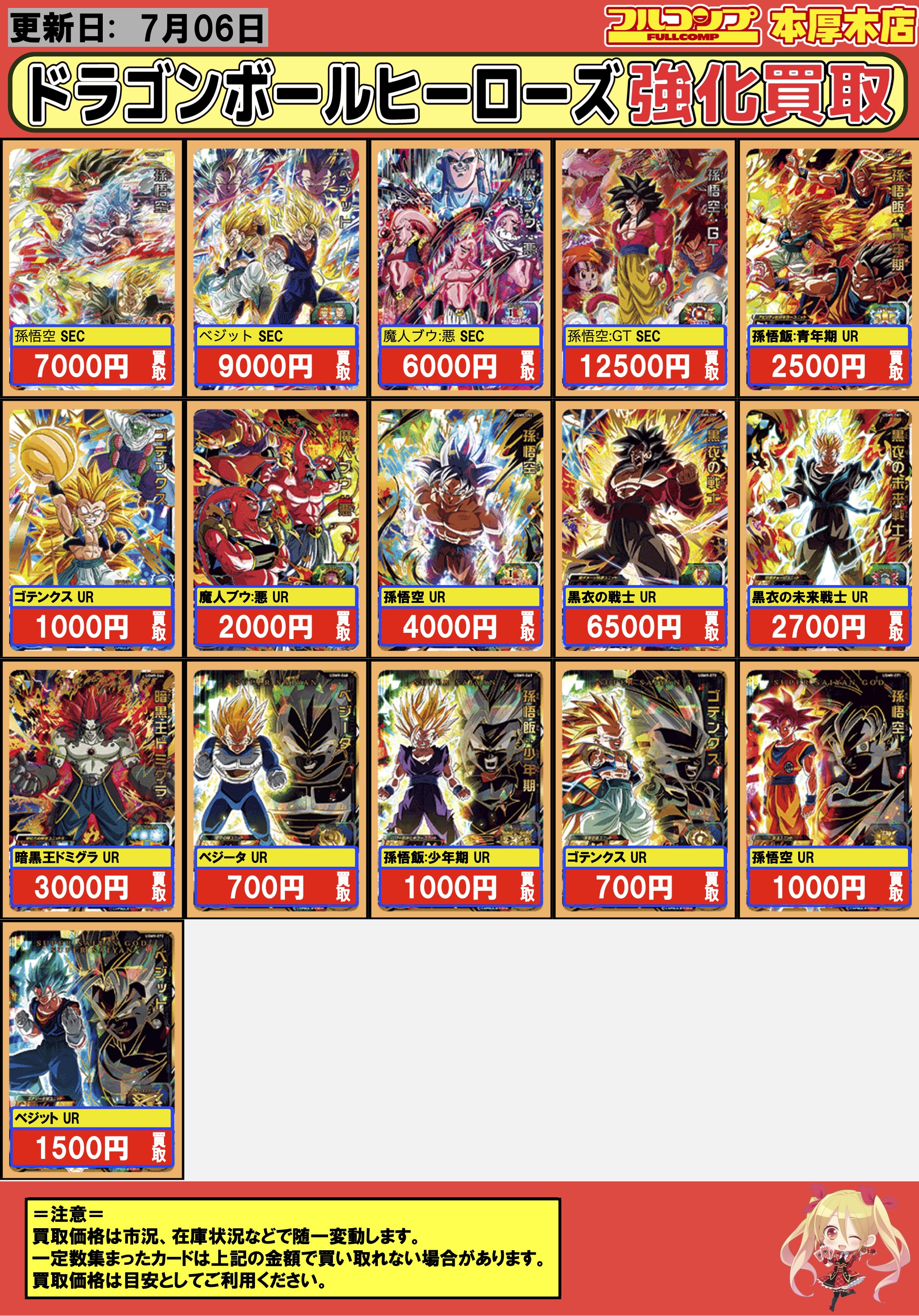 ドラゴンボールヒーローズ★4　5枚（バラ売り可能） ドラゴンボール - 美品 h8-40 DA パラガス スーパー