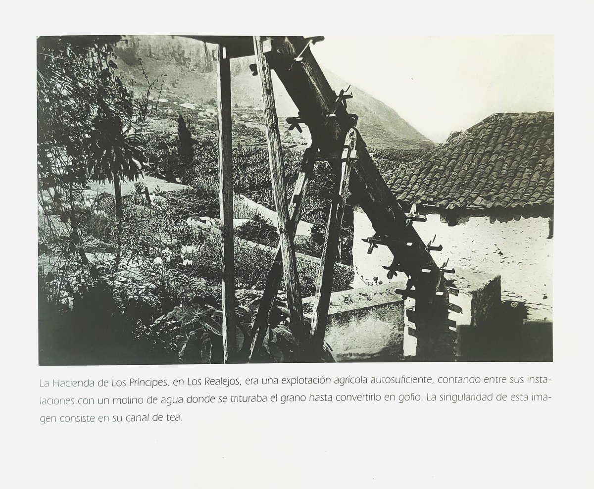 'El molino de agua en #LosRealejos'  

#PequeñaHistoriaDelAgua 📖 en #Canarias