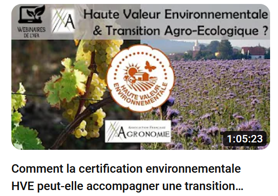 🧐 Pour vous aider à décrypter le #HVE ! 

Notre webinaire flash de présentation du dispositif est accessible en ligne agronomie.asso.fr/webinaires

#HVE, #transitionagroécologique, #agronomie