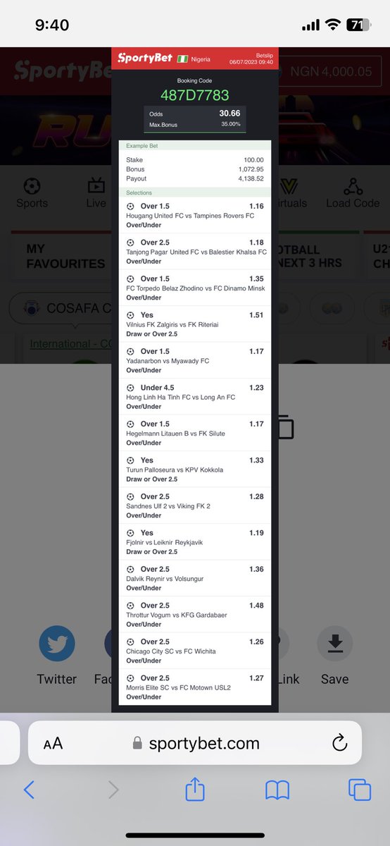 officialmoore7's tweet image. 30 ODDS Here