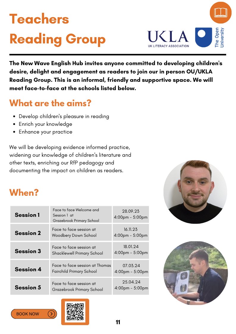Based in Hackney or Haringey? Thinking ahead to how to develop reading practices? Join Freddie and Conor at the TRG sessions next term! Spaces are high in demand. Book now to reserve! @mr_waldon @mcgivern_conor @hackneysuccess @OpenUni_RfP @TeresaCremin
