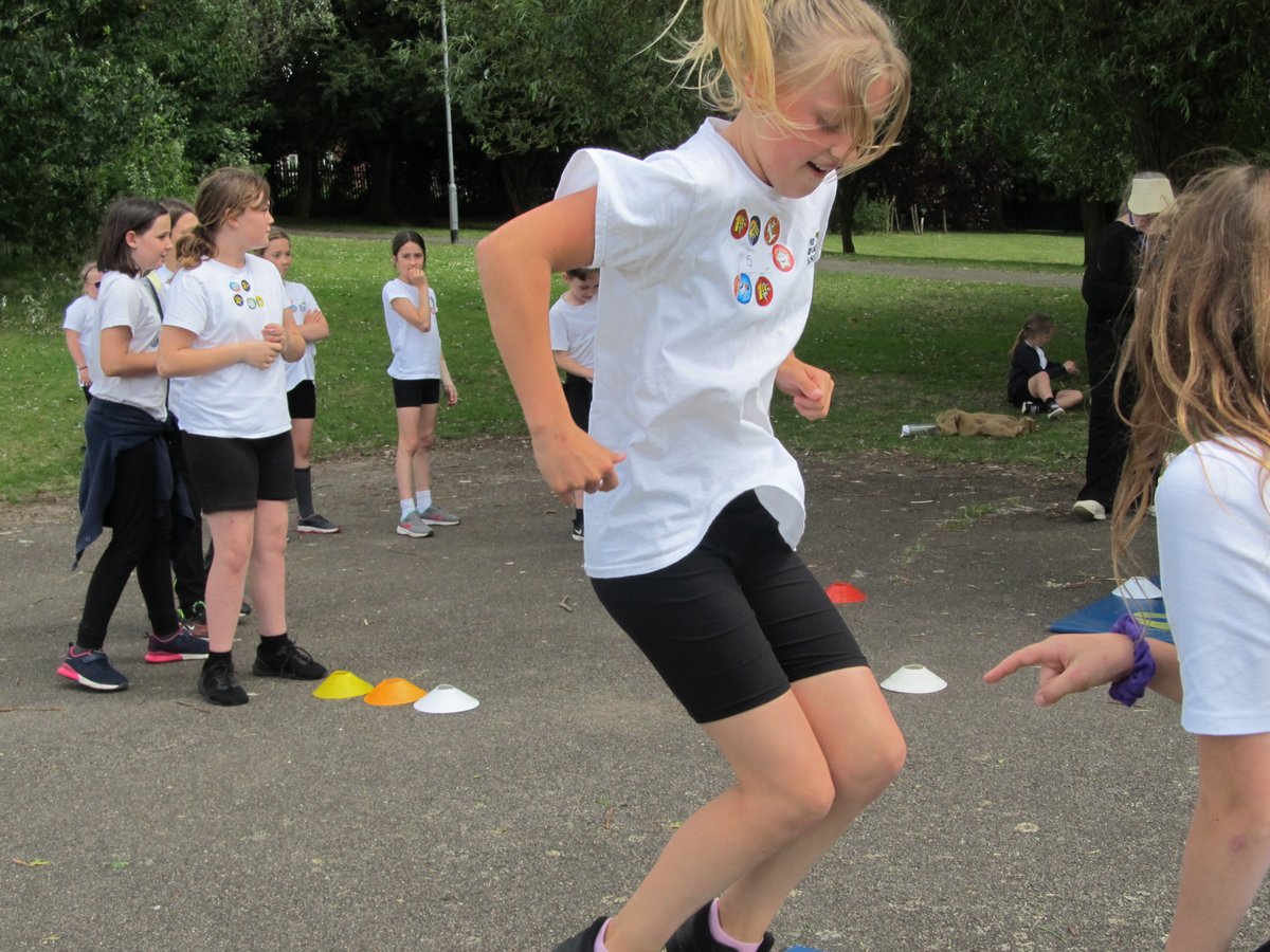Blue Sports day and the rain stayed away. All the children enjoyed  a very energetic afternoon!