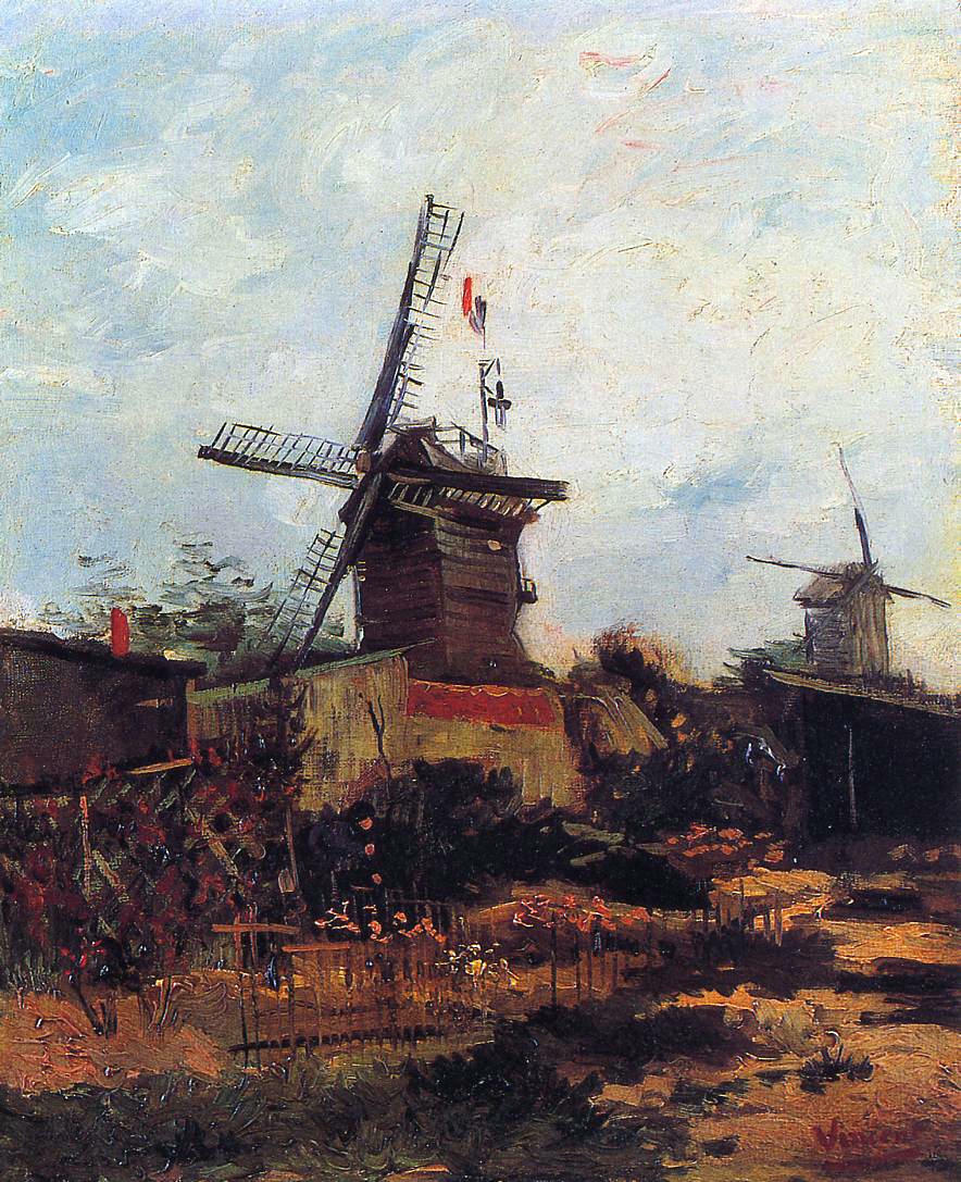 The Mill of Blute End, 1886 wikiart.org/en/vincent-van…