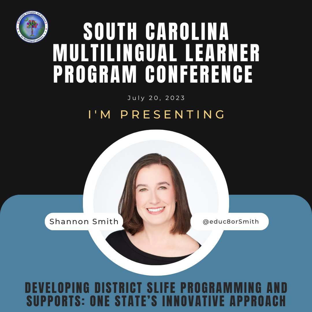 educ8orSmith's tweet image. So excited to present at the #SCMLProgram Conference! #SCarolinaMLs @SCarolinaMLLs @SupportEduc