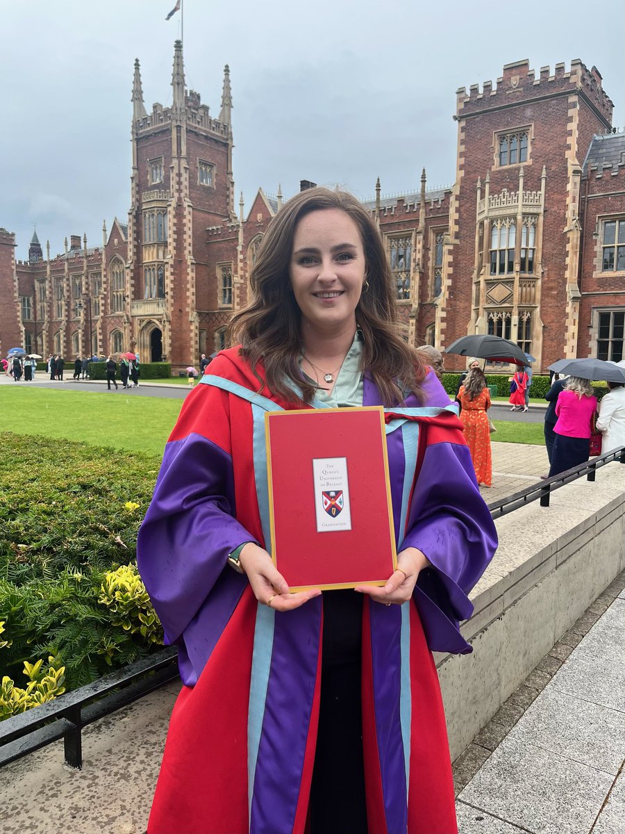 QUBBloodCancer's tweet photo. Huge graduation congratulations to Dr @DeirdraV today from everyone at @QUBBloodCancer
Have a great day! https://t.co/gc4NKrnzsw