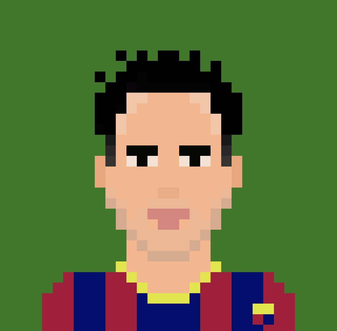 FootballPixel's tweet photo. 🔴 Football Pixel Stars
🔴 Xavi
🔴 1/1
#nft #NFTCommuntiy #Threads #soceer #Barcelona
🔗 Link in bio https://t.co/Sb8BhX2Exx