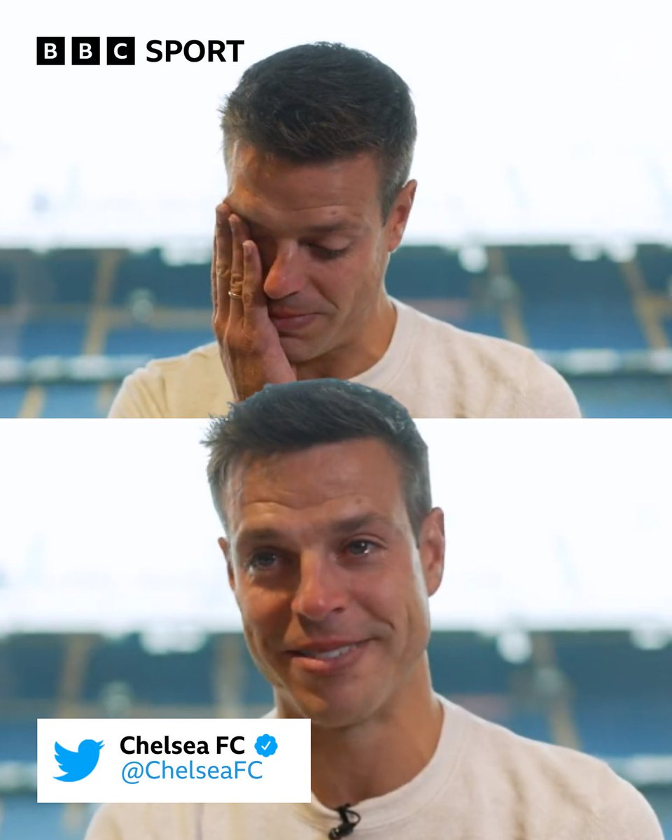 BBCMOTD's tweet image. 📆 11 years 
🙋‍♂️ 508 appearances 
🏆 9 trophies 

Captain Cesar Azpilicueta has bid an emotional farewell to Chelsea 🥺

Where does he rank among the Stamford Bridge greats? 💭

#BBCFootball