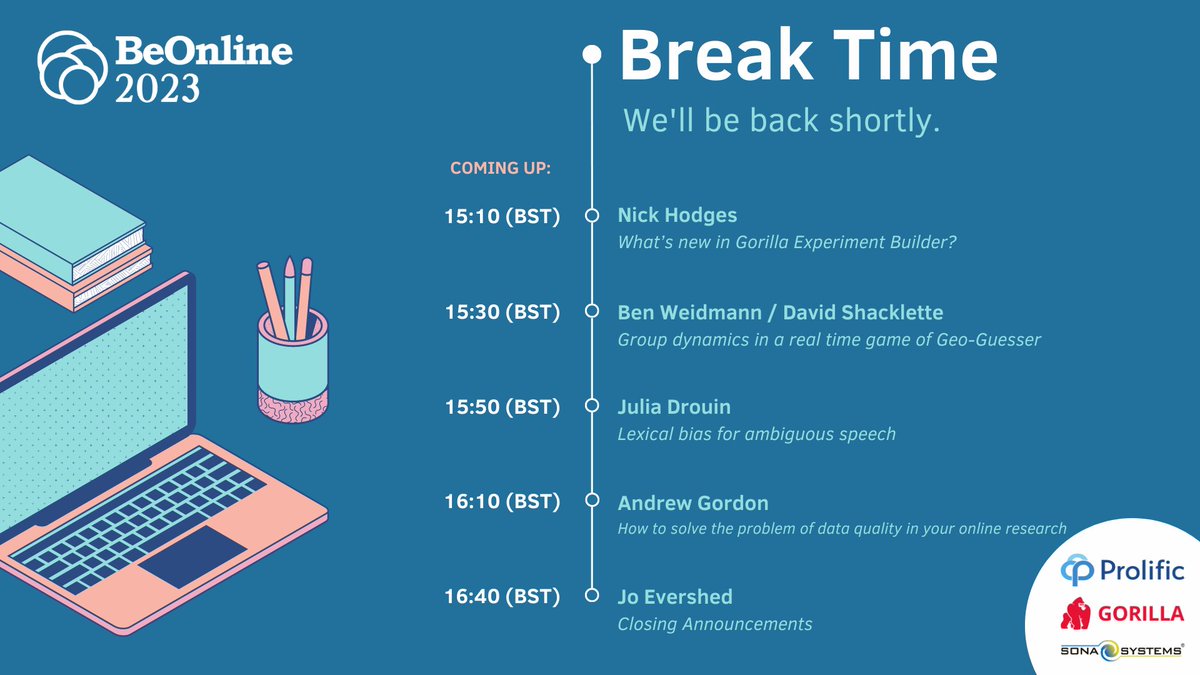 See you back shortly for more #onlineresearch talks!