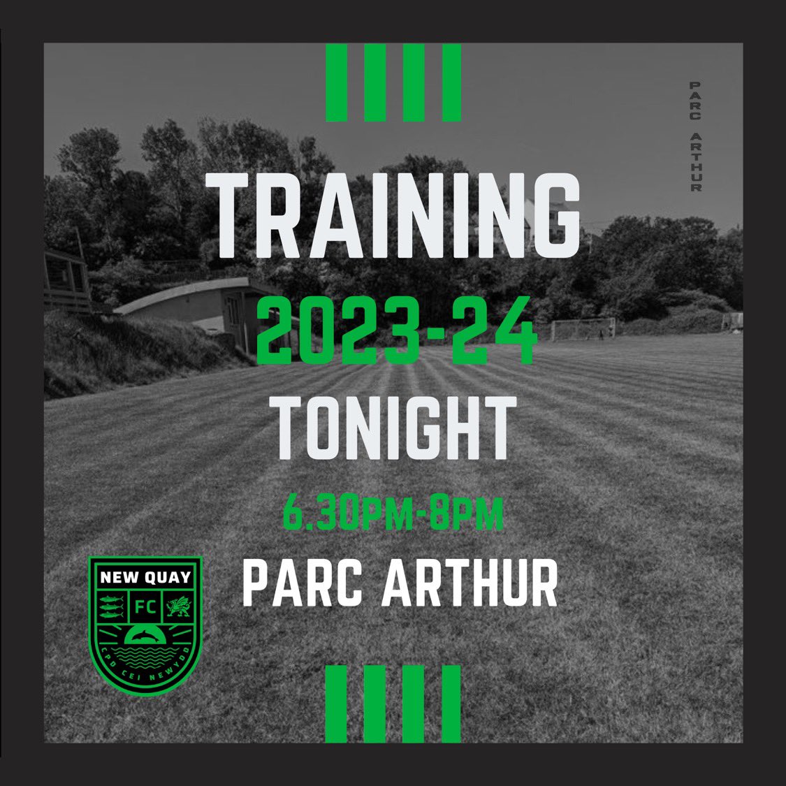 Pre-Season Training 
Tonight - 6:30pm-8pm
At Parc Arthur, New Quay

#MackerelMen 🟢⚫️🎣⚽️
<a href="/SCards_Football/">Ceredigion League</a>