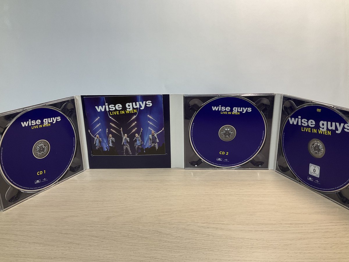 acappella_cds's tweet photo. “Live in Wien” by wise guys, 2CDs &amp; 1DVD, ご到着。#vocajourney https://t.co/nFYLqZ9KR6