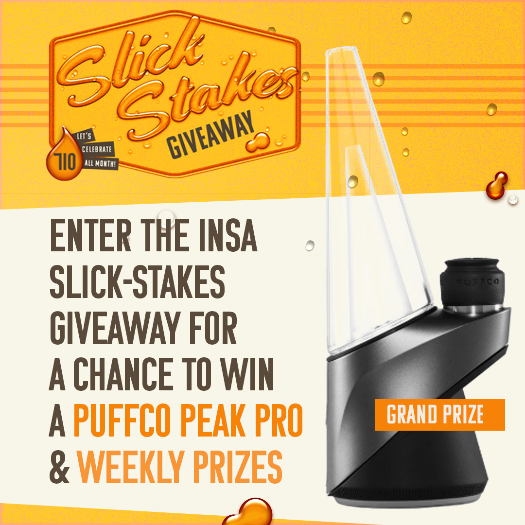 InsaFlorida's tweet photo. 🔥💨 710 Slick-Stakes Giveaway🌿🍯🎉

We're giving you a chance to elevate your cannabis concentrates experience. Here's how you can participate:
🎁 Grand Prizes: 5 lucky winners will receive a Puffco Peak Pro. This prize will elevate your concentrate game! https://t.co/HwLrmf7ClN
