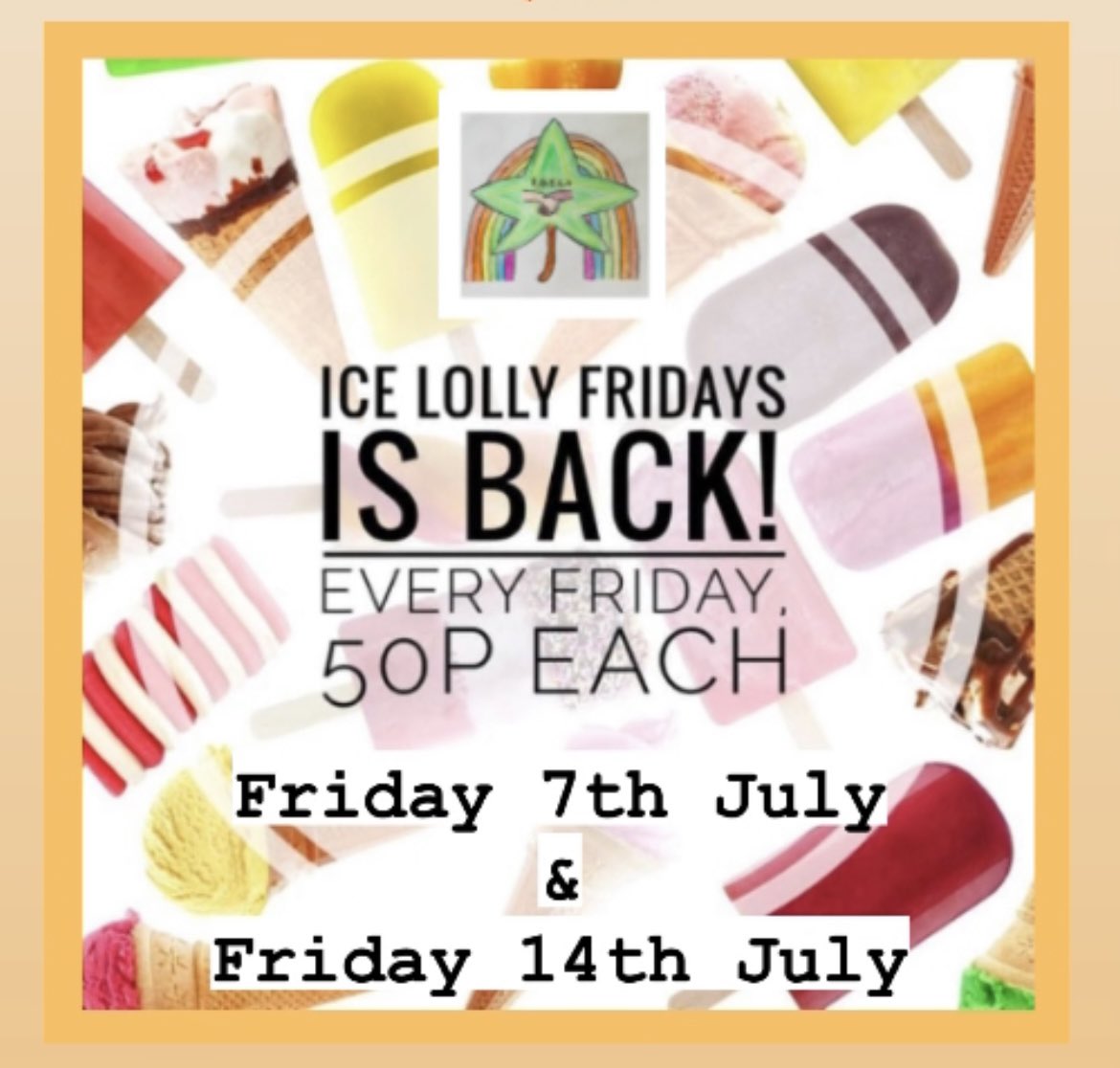 🌟 Ice Lolly Friday’s Are Back! 🌟