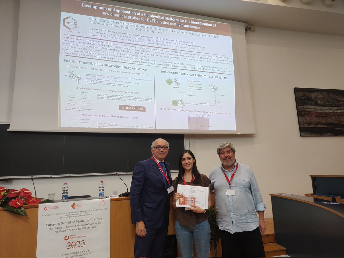 ESMEC Poster Prize winner - Giuliana Sarno, University of Salerno (I)
<a href="/SarnoGiuliana/">Giuliana Sarno</a>