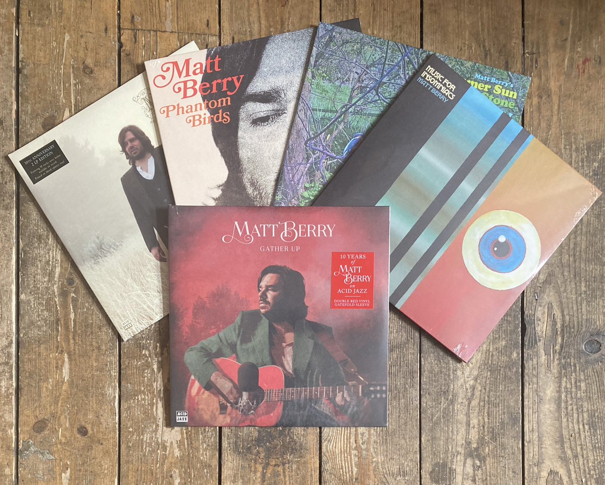 Music news from @MattBerryMusic could be just around the corner… the perfect time to revisit his extensive and impressive catalogue on Acid Jazz - acidjazz.bigcartel.com/category/matt-…