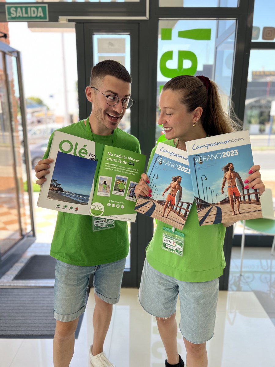 The new edition of Campoamor #Summer2023 magazine by Moreno Schmidt is HERE, and Olé is back in it! 👏😎